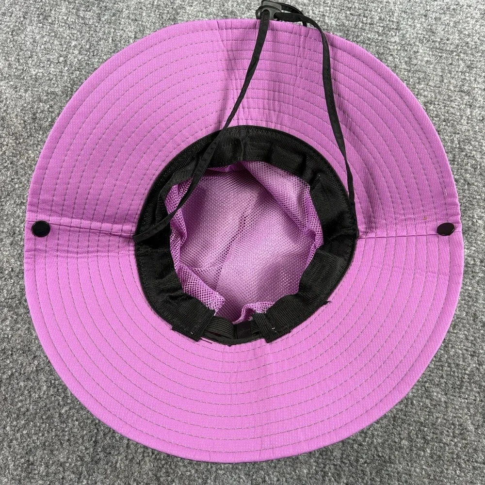 SunShade Hat Women's Purple Gray Wide Brim Sun Outdoor Hiking Boho Gorpcore